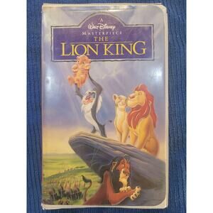 The Lion King VHS Tape 1994 Works